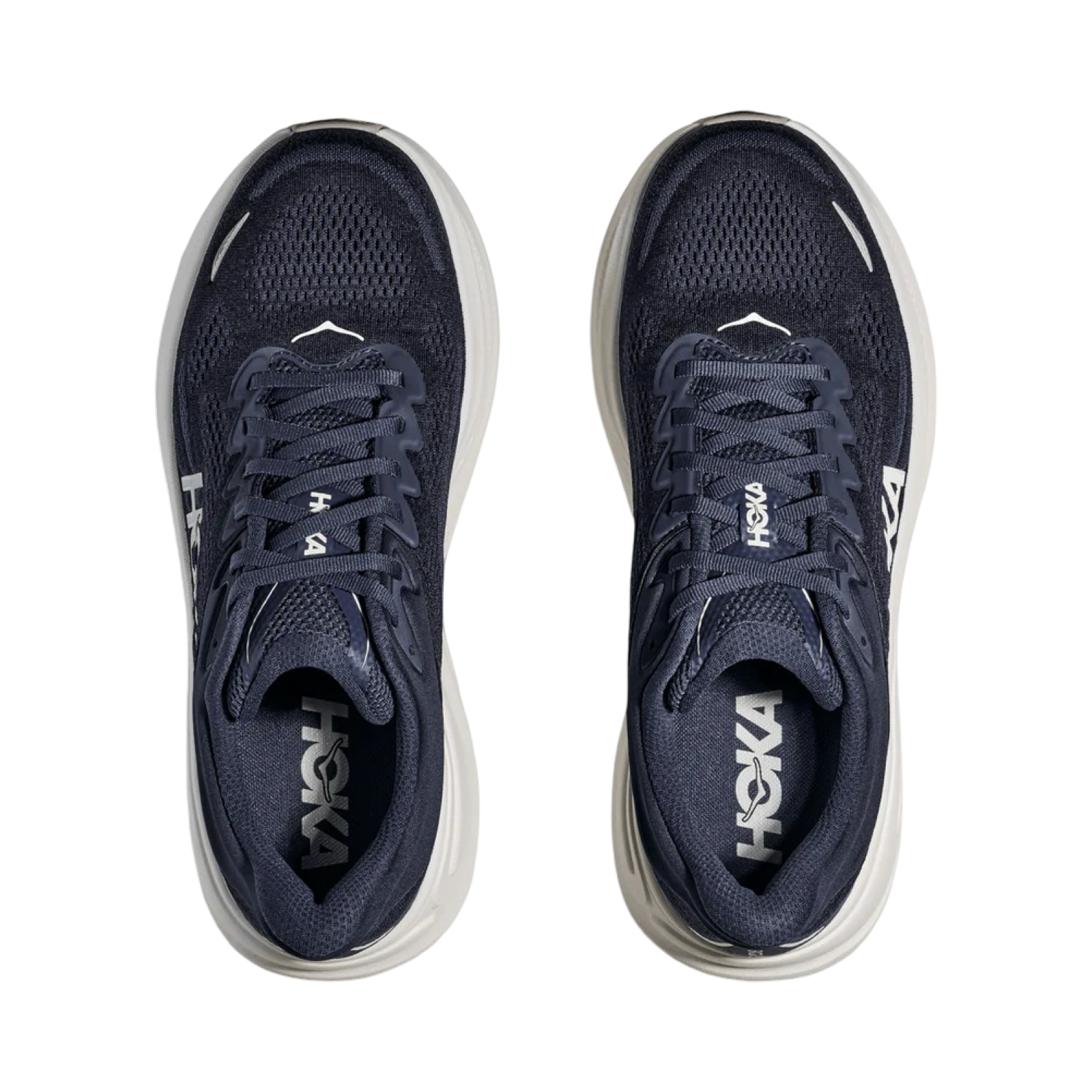 Men's Hoka Bondi 9 D Width Varsity Navy White