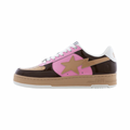 A Bathing Ape Bapesta #6 M1 Brown Pink