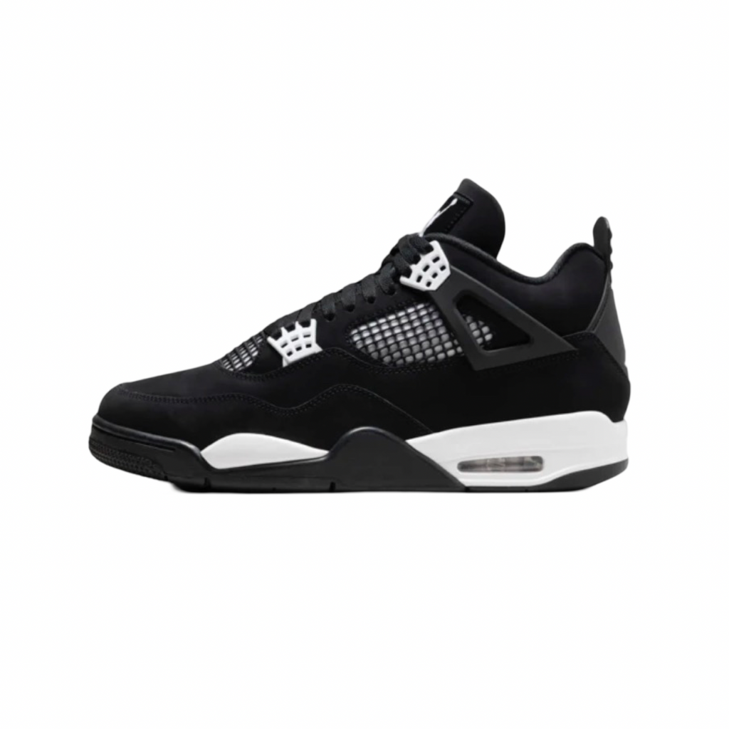 Air Jordan 4 Retro White Thunder Black White Black FQ8138-001