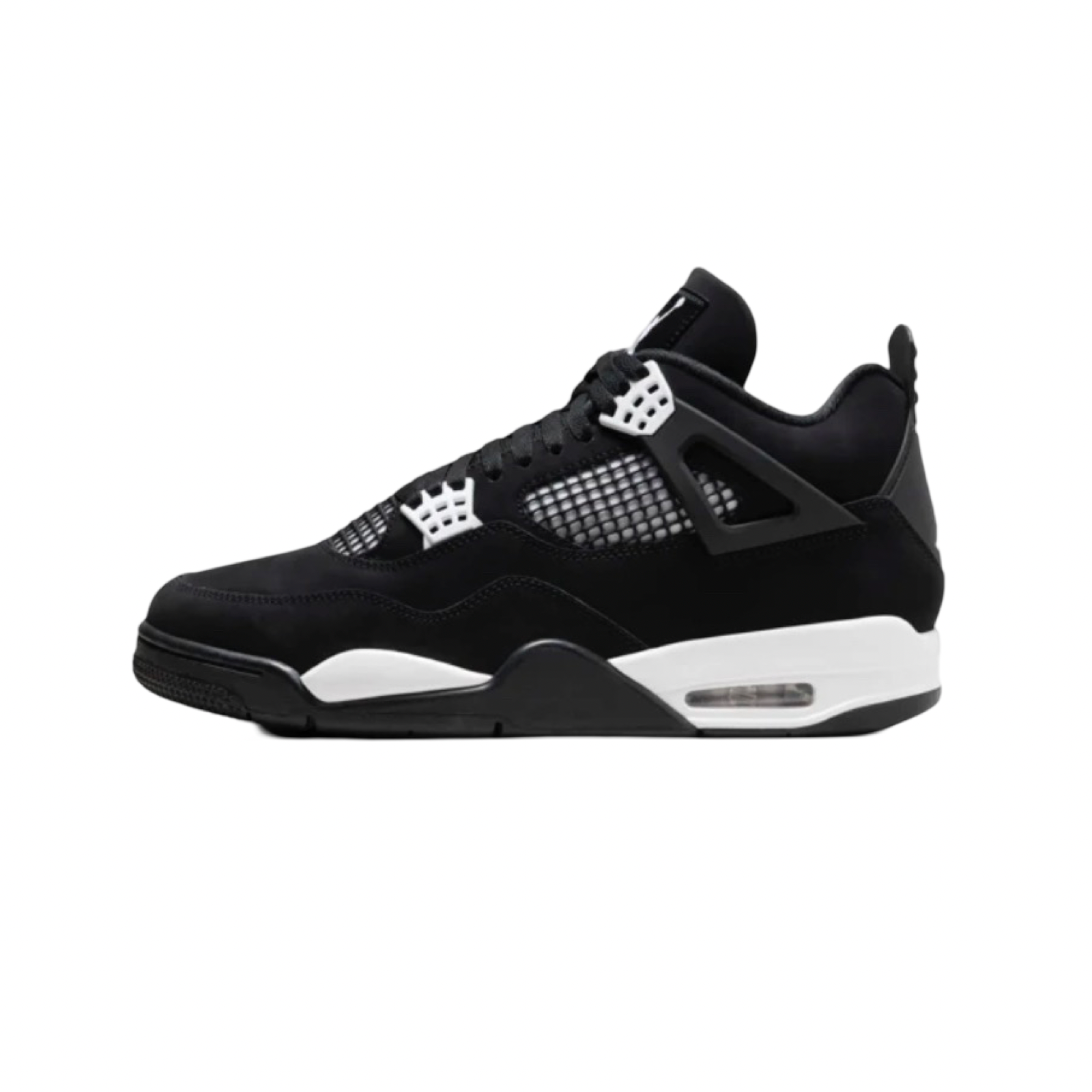 Air Jordan 4 Retro White Thunder Black White Black FQ8138-001