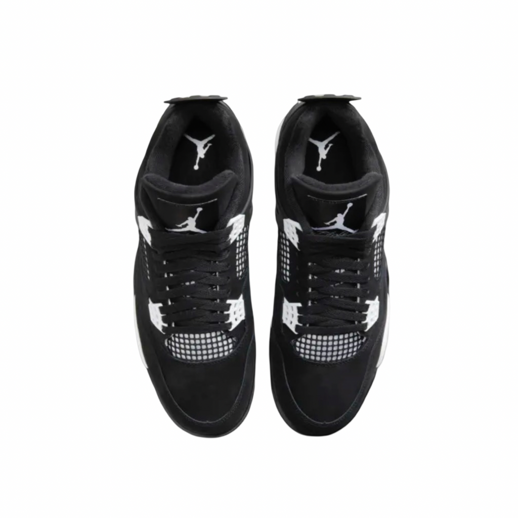 Air Jordan 4 Retro White Thunder Black White Black FQ8138-001