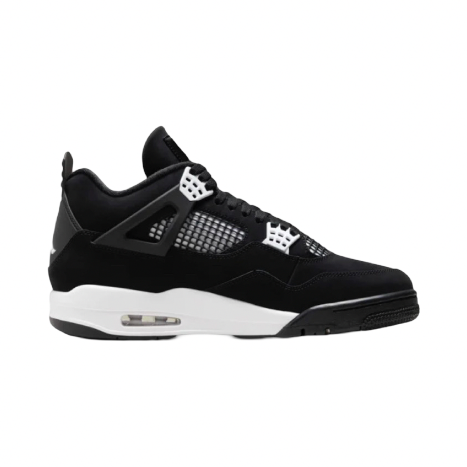 Air Jordan 4 Retro White Thunder Black White Black FQ8138-001