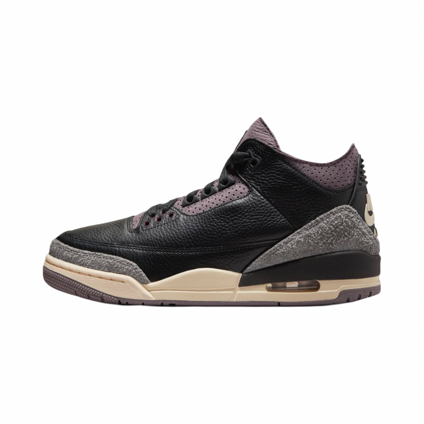 Women's Air Jordan 3 A Ma Maniere Black Flat Pewter