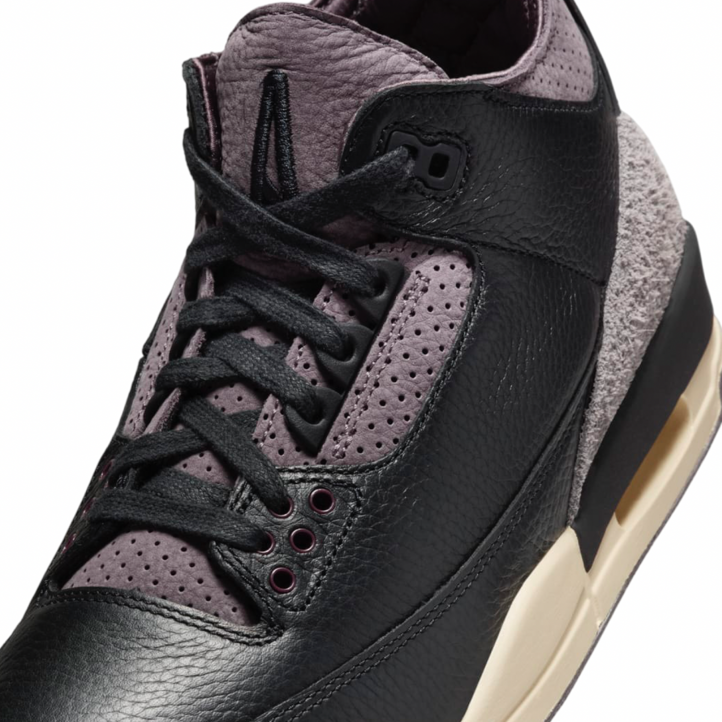 Women's Air Jordan 3 A Ma Maniere Black Flat Pewter