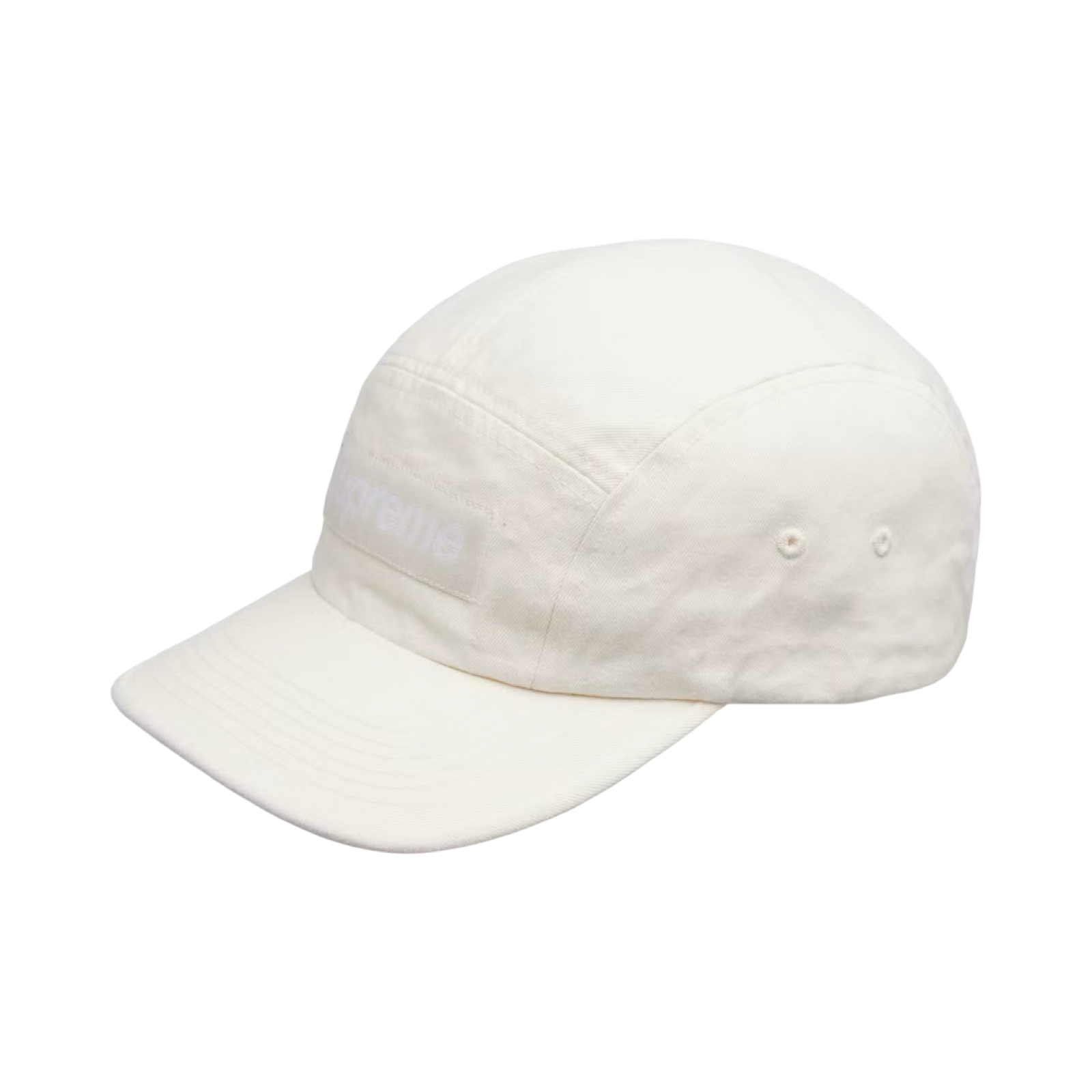 Supreme FW23 Washed Chino Twill Camp Cap Natural
