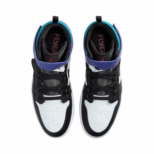 Air Jordan 1 Hi Flyease Aqua White Court Purple Tropical Twist Varsity Red CQ3835-154
