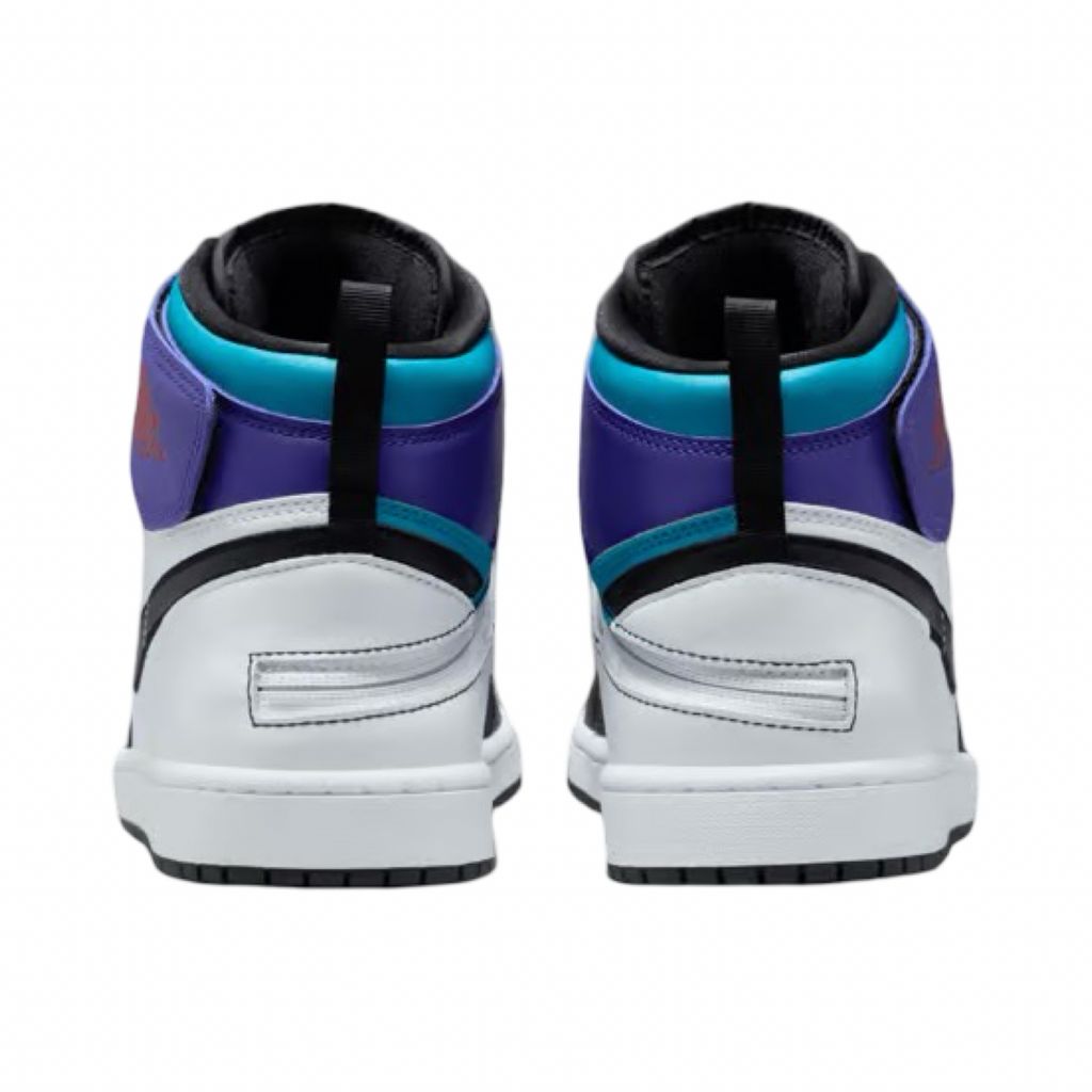 Air Jordan 1 Hi Flyease Aqua White Court Purple Tropical Twist Varsity Red CQ3835-154