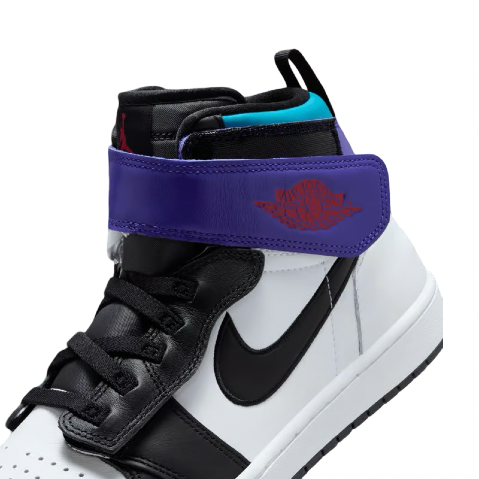 Air Jordan 1 Hi Flyease Aqua White Court Purple Tropical Twist Varsity Red CQ3835-154