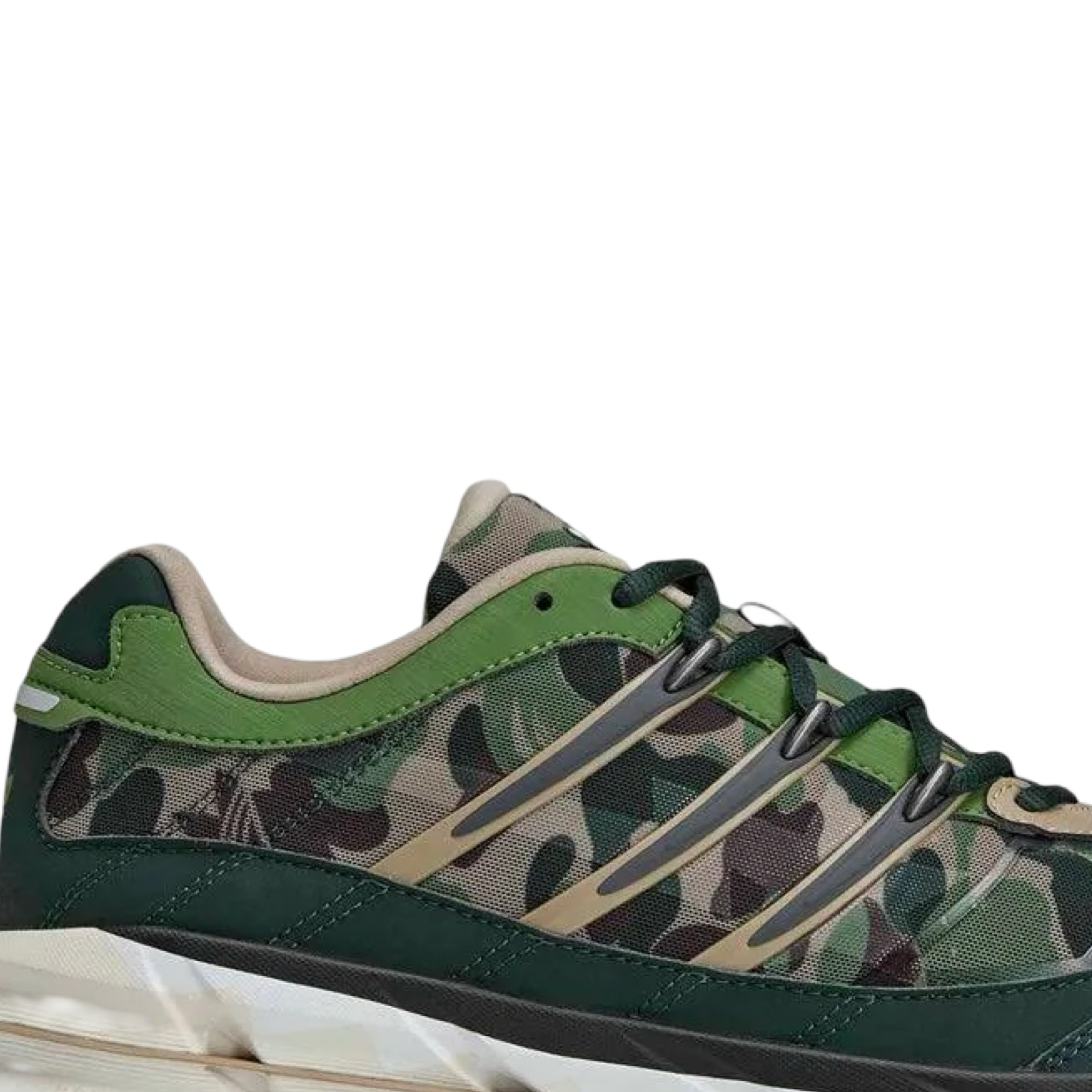 Adistar x Bape HRMY Hemp Iron Metallic White KJ8850