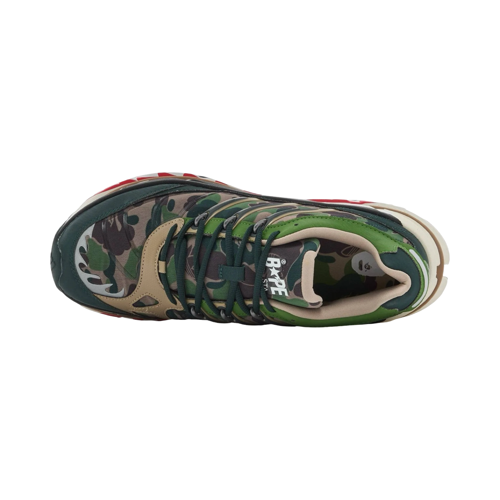 Adistar x Bape HRMY Hemp Iron Metallic White KJ8850