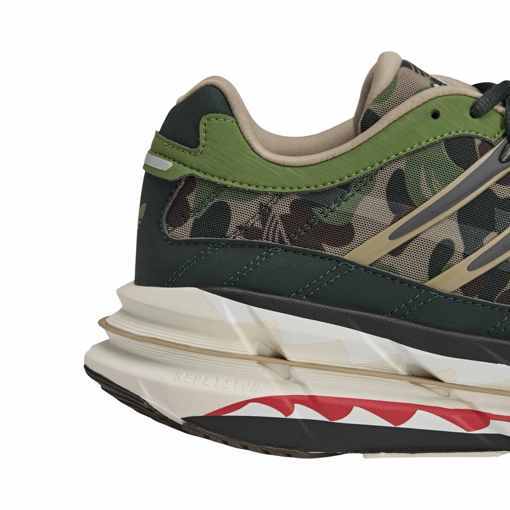 Adistar x Bape HRMY Hemp Iron Metallic White KJ8850