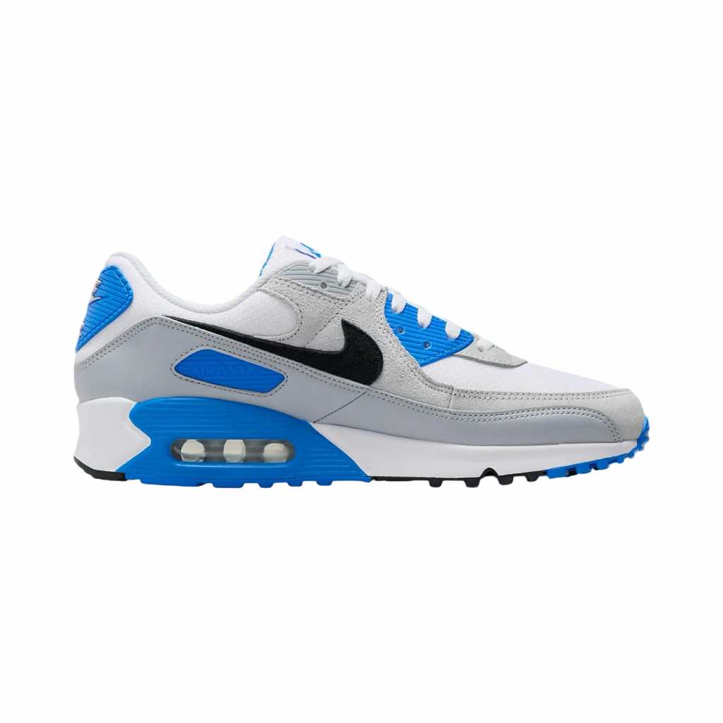 Air Max 90 Premium Photo Blue Platinum Grey FN6958-102