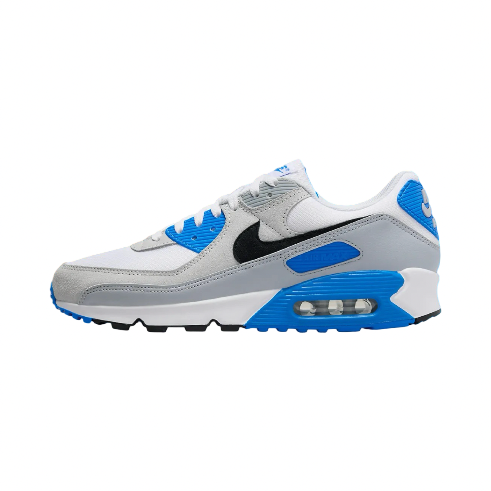 Air Max 90 Premium Photo Blue Platinum Grey FN6958-102