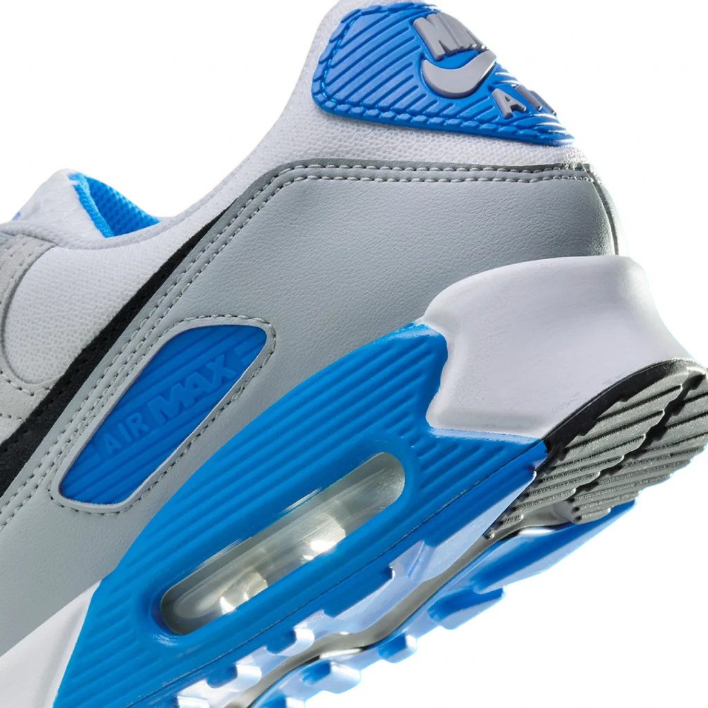 Air Max 90 Premium Photo Blue Platinum Grey FN6958-102