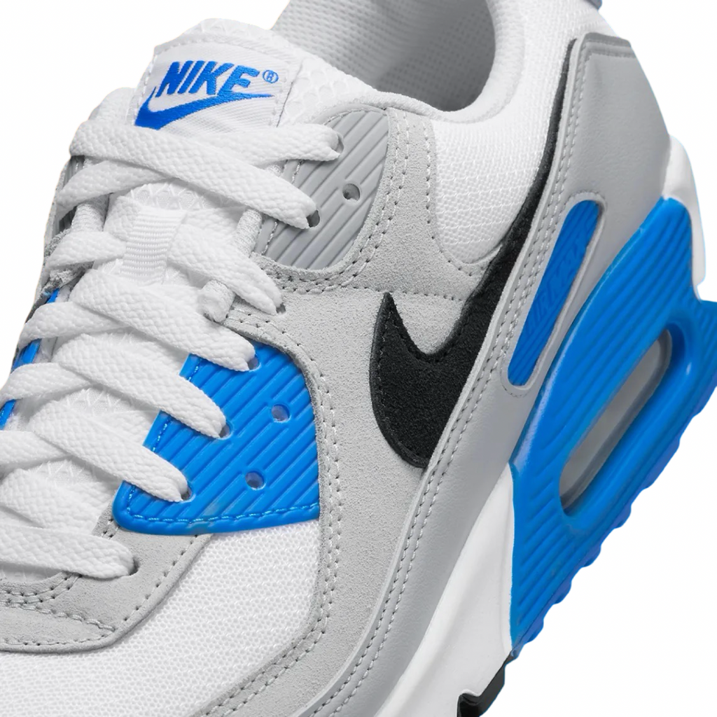 Air Max 90 Premium Photo Blue Platinum Grey FN6958-102