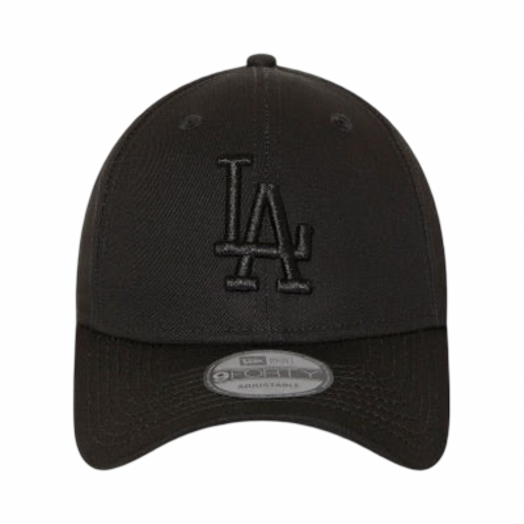 New Era 940 Pre-Curved LA Dodgers Black Black Cap