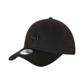 New Era 940 Pre-Curved LA Dodgers Black Black Cap