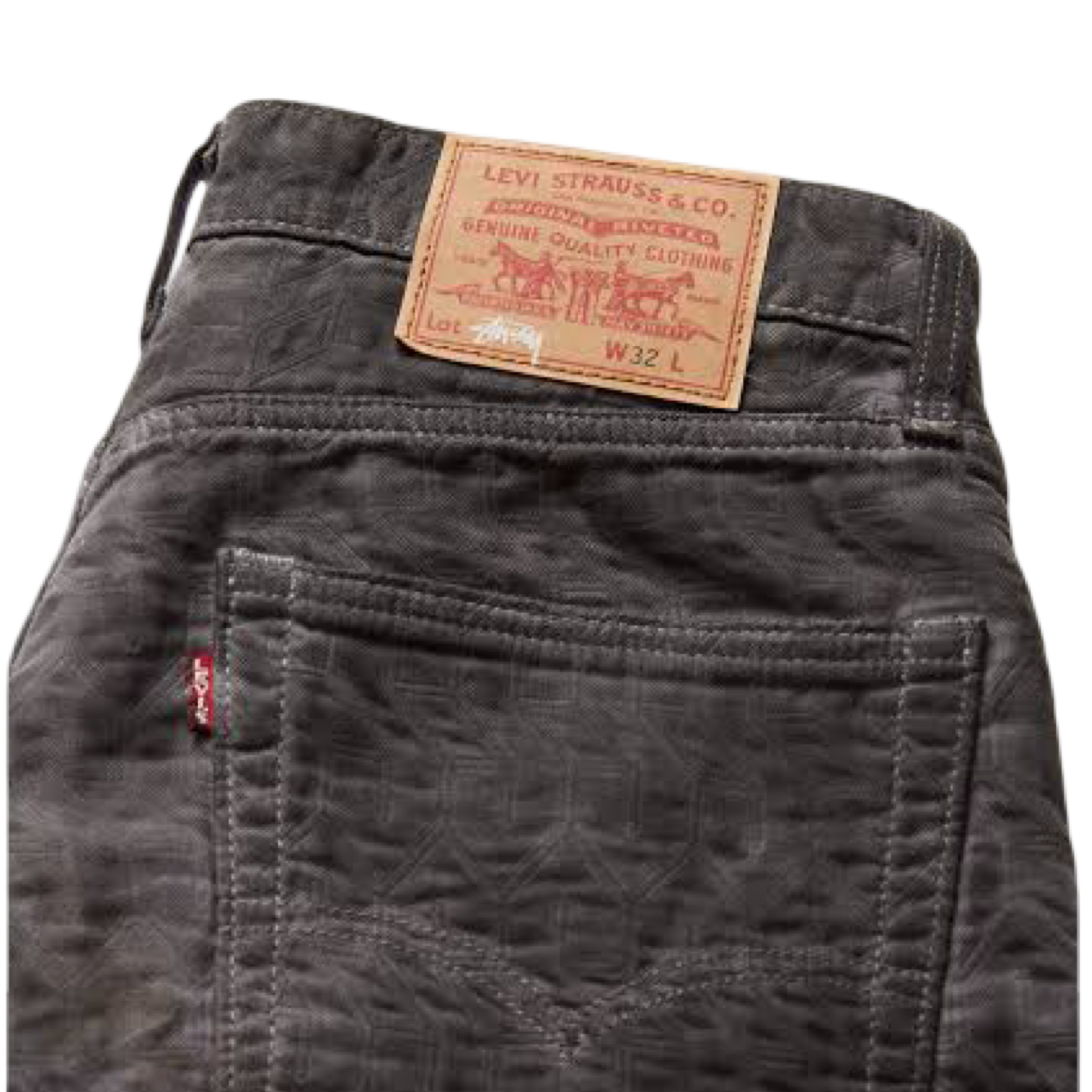 Stussy x Levi Dyed Jacquard Pants