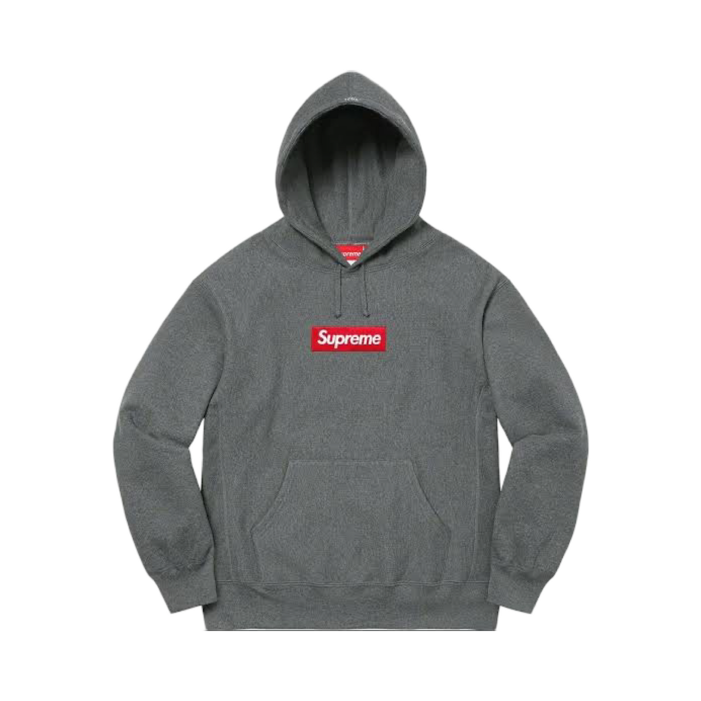 Supreme Box Logo Hooded Sweatshirt FW23 Charcoal