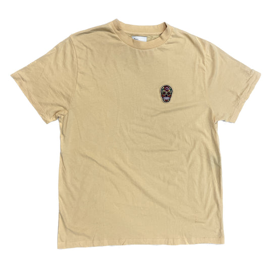 Suspicious Antwerp Cream Skull Tee