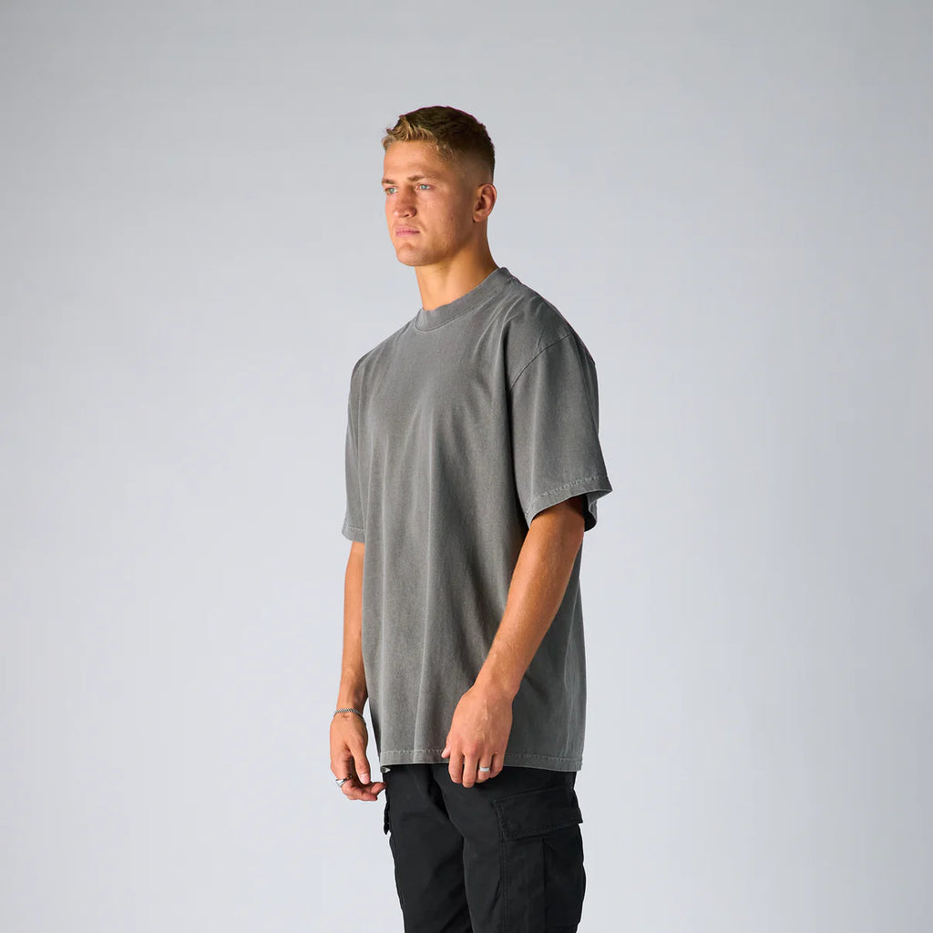 Shaka Wear Max Heavyweight Garment Dye Ash Grey