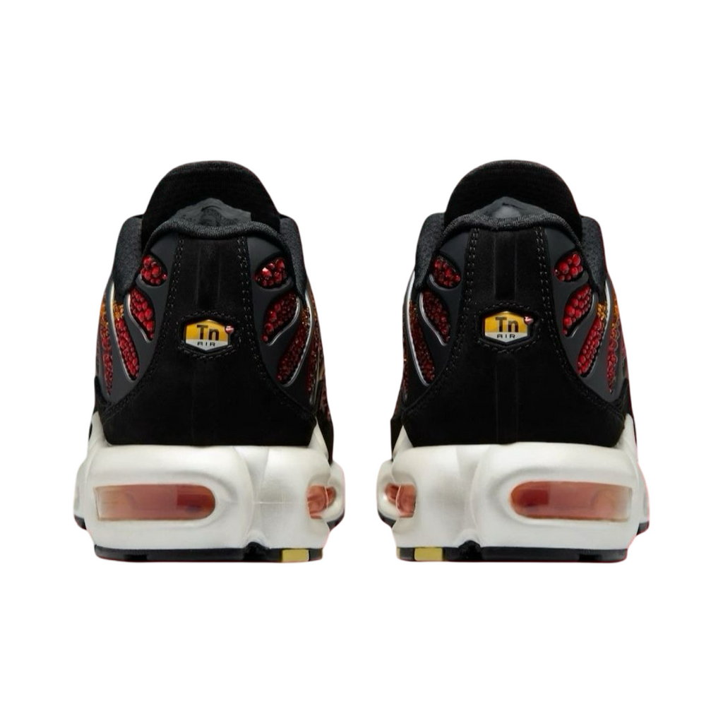 Women's Nike Air Max Plus TN x Swarovski Black Fired Red Pimento