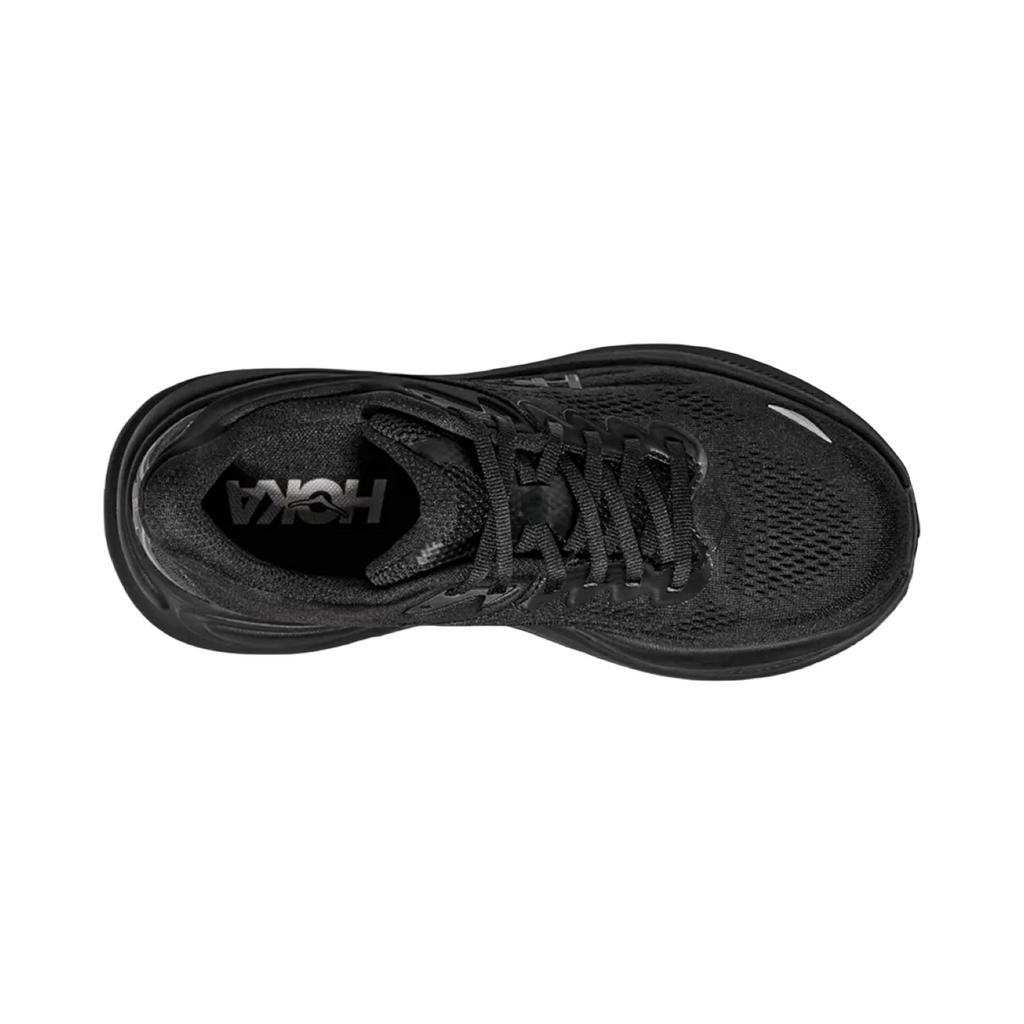 Men's Hoka Bondi 9 D Width Black Black