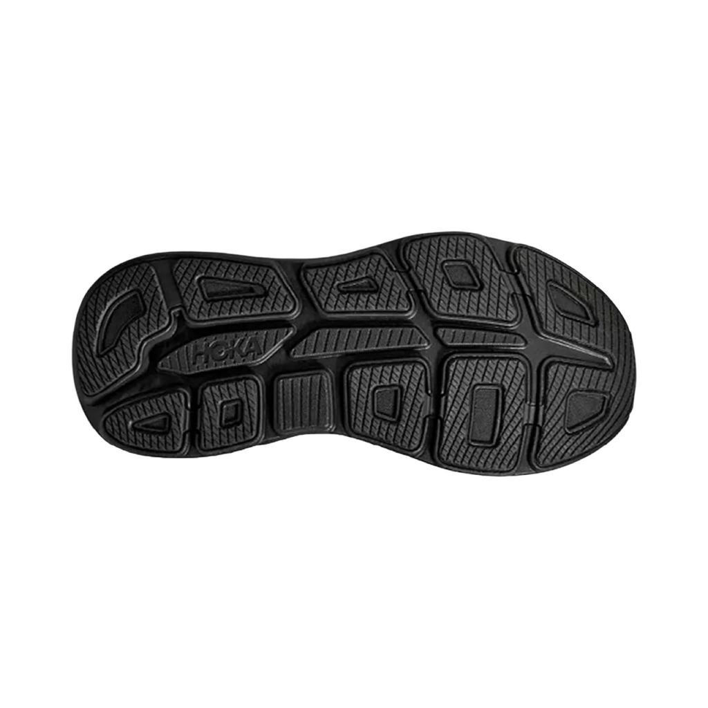 Men's Hoka Bondi 9 D Width Black Black