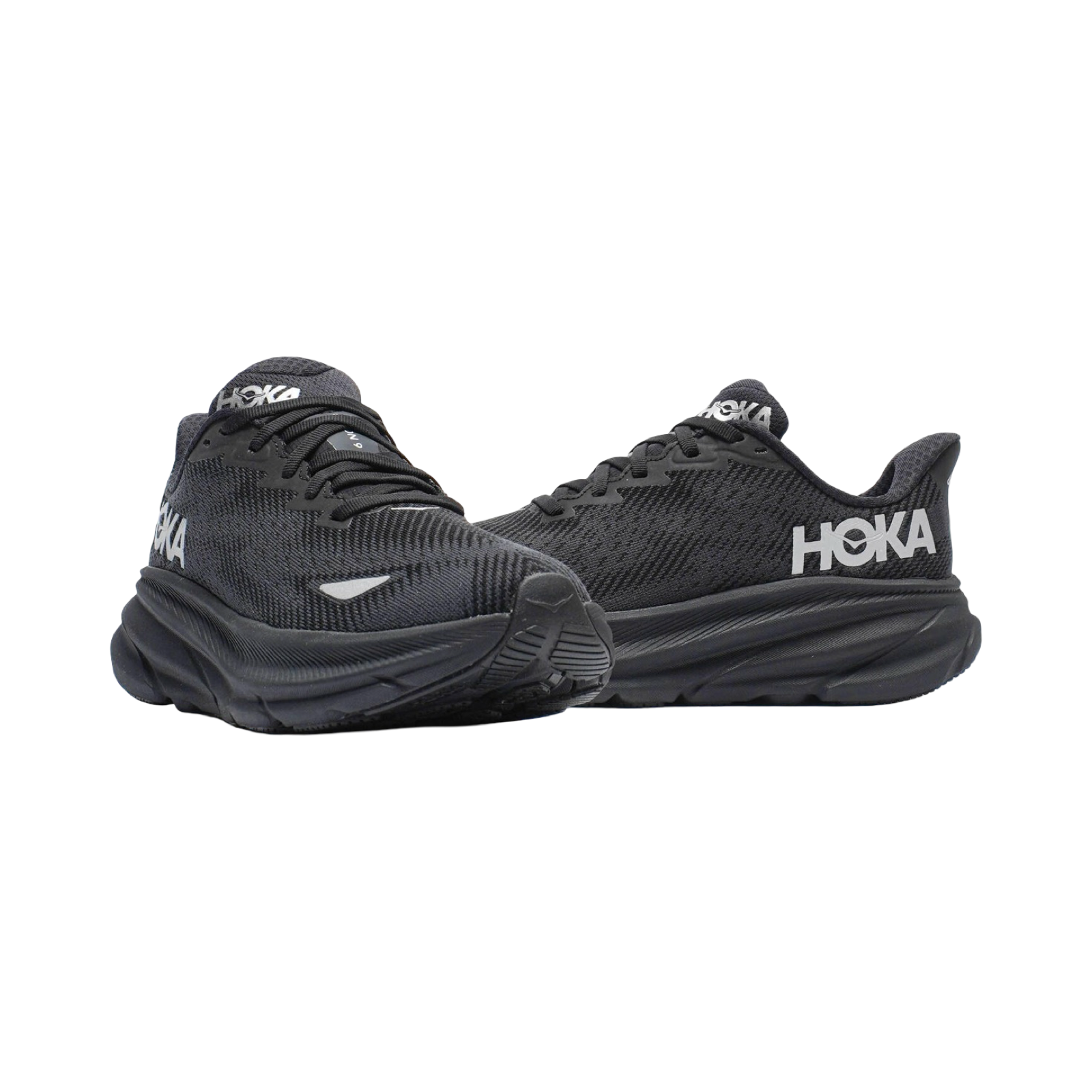 Women's Hoka Clifton 9 GTX Goretex B Width Black Black