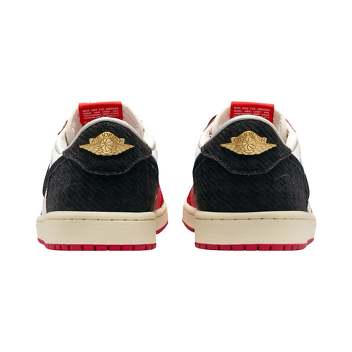 Air Jordan 1 Low OG SP Trophy Room Sail University Red Black