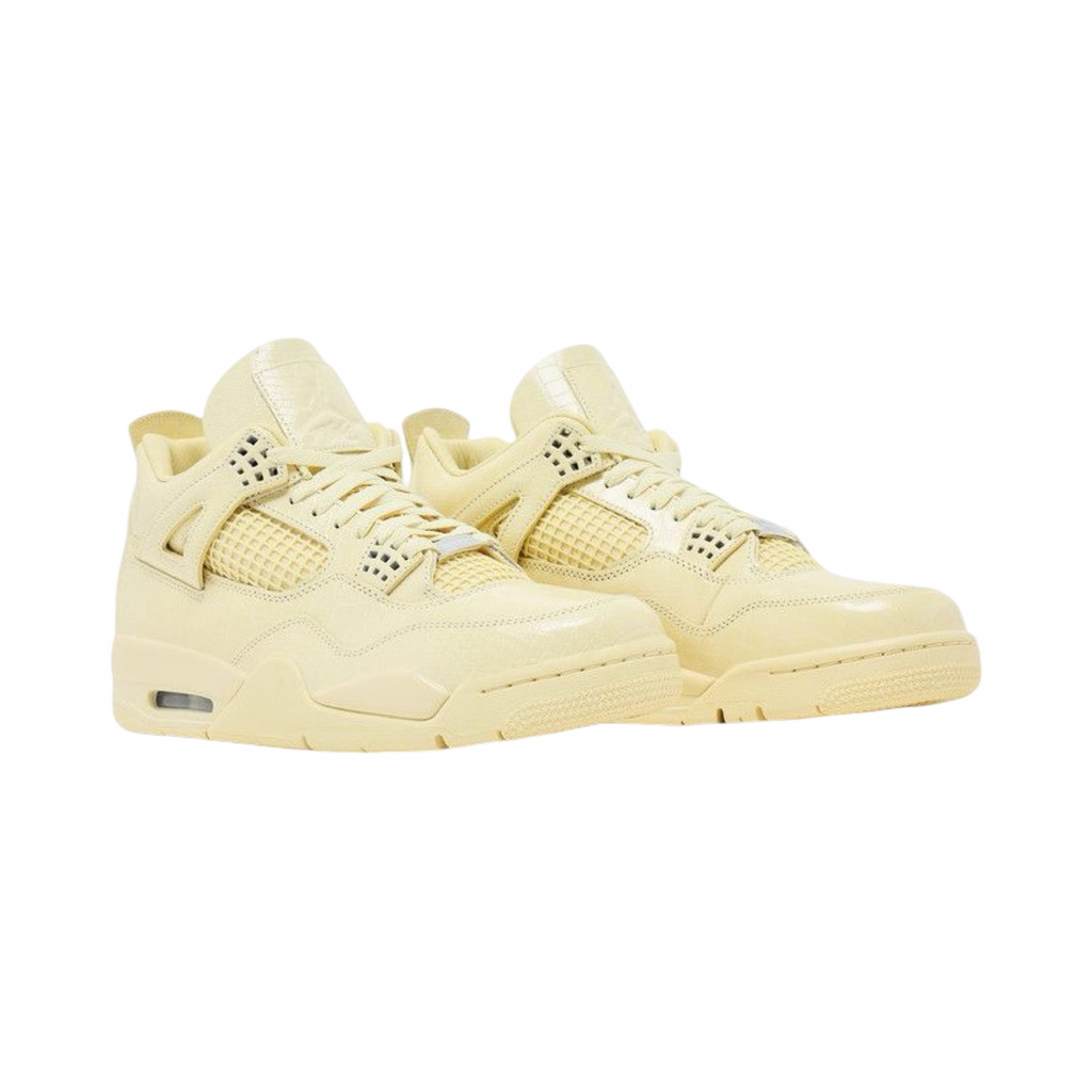 Air Jordan 4 x J Balvin Yellow Crocodile IW2872-700