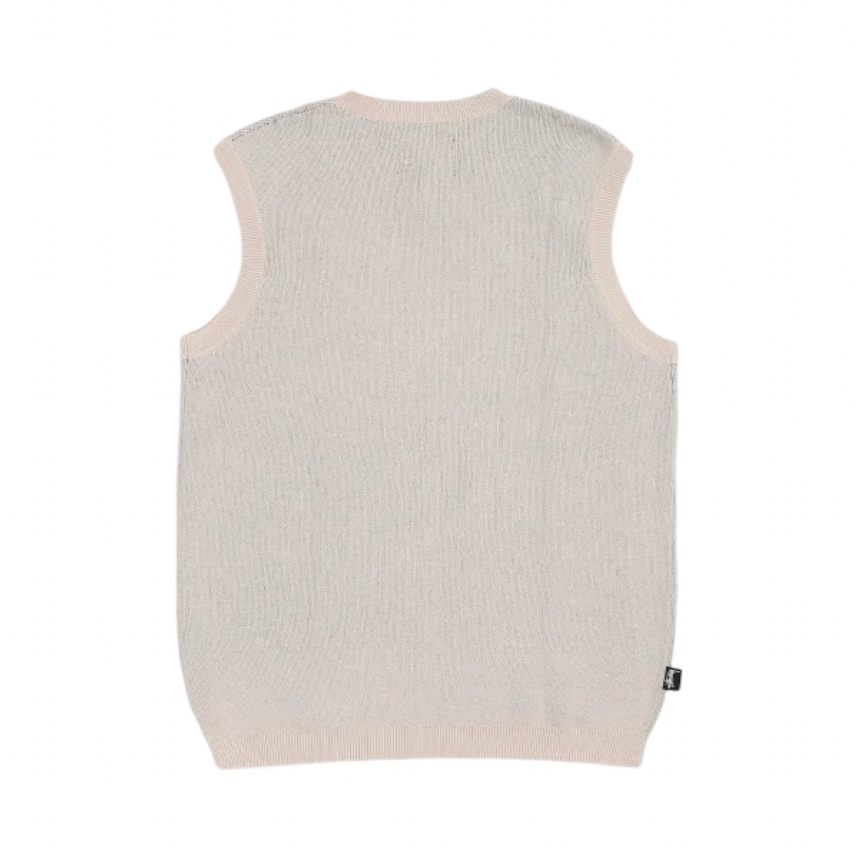 Stussy Smooth Stock Knit Vest Cream