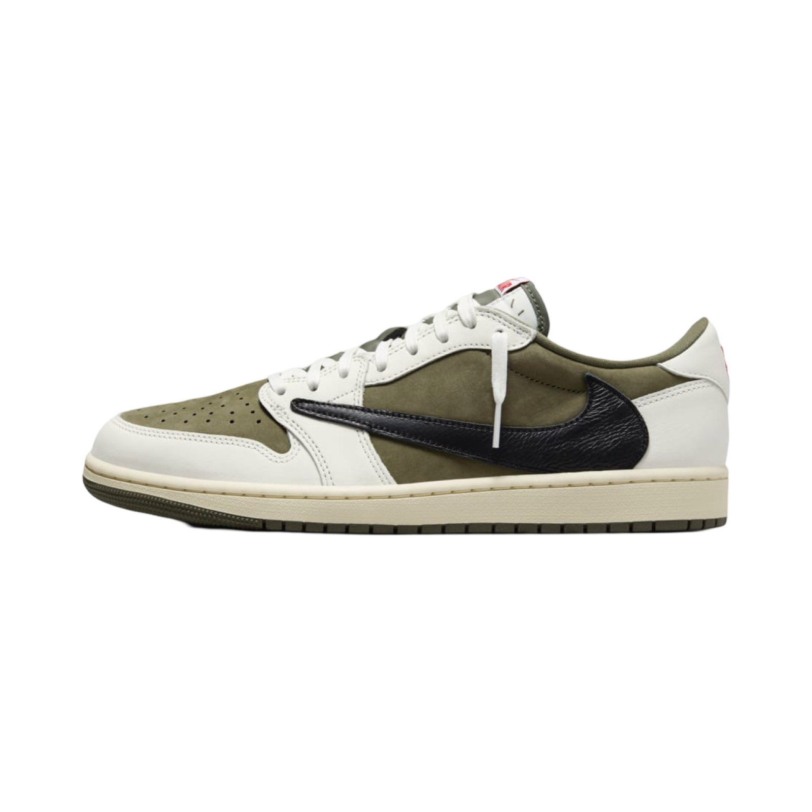Air Jordan 1 Low OG x Travis Scott Medium Olive Black White DM7866-200
