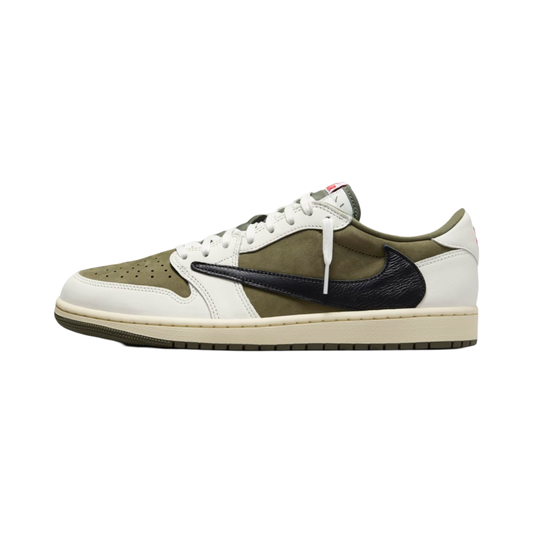 Air Jordan 1 Low OG x Travis Scott Medium Olive Black White