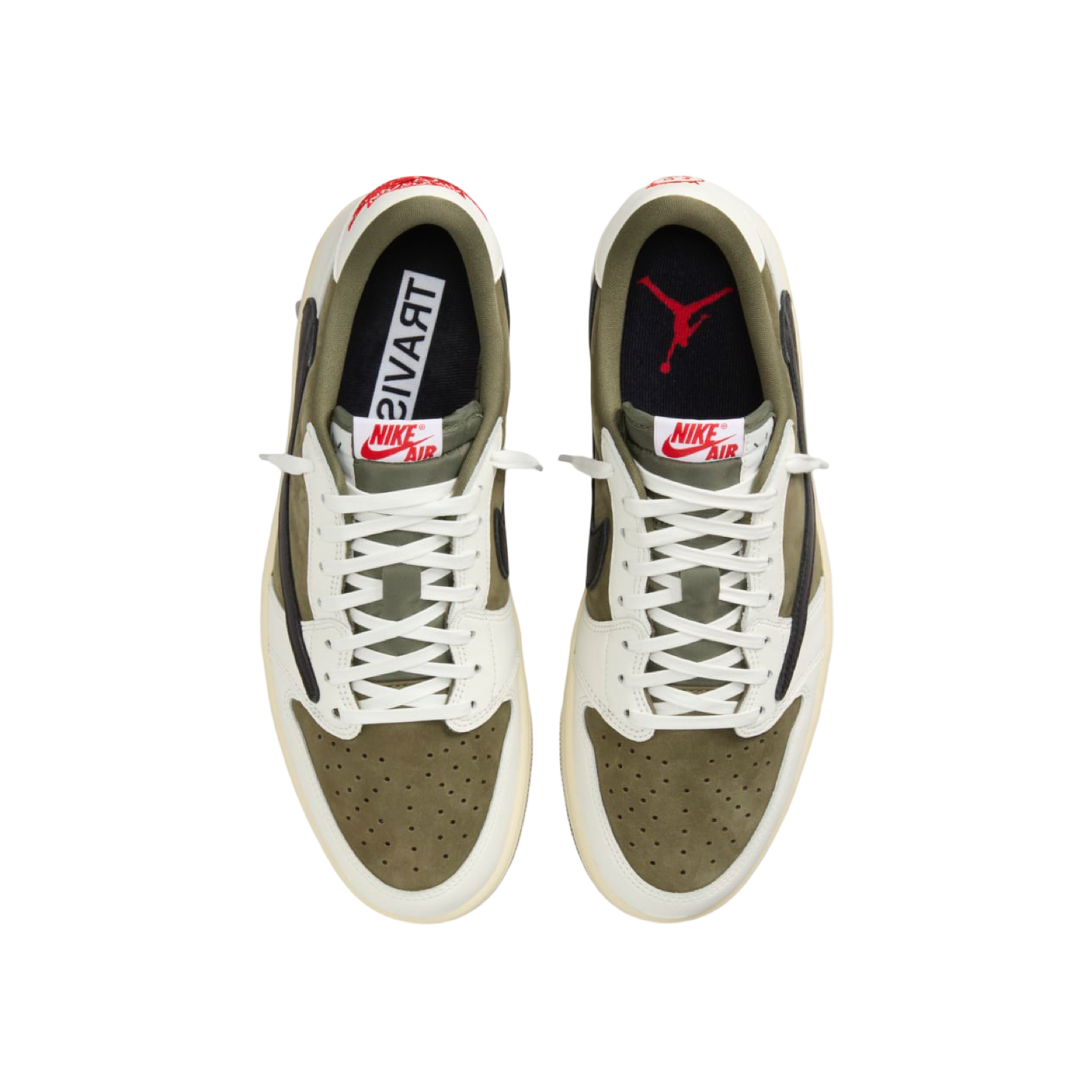 Air Jordan 1 Low OG x Travis Scott Medium Olive Black White