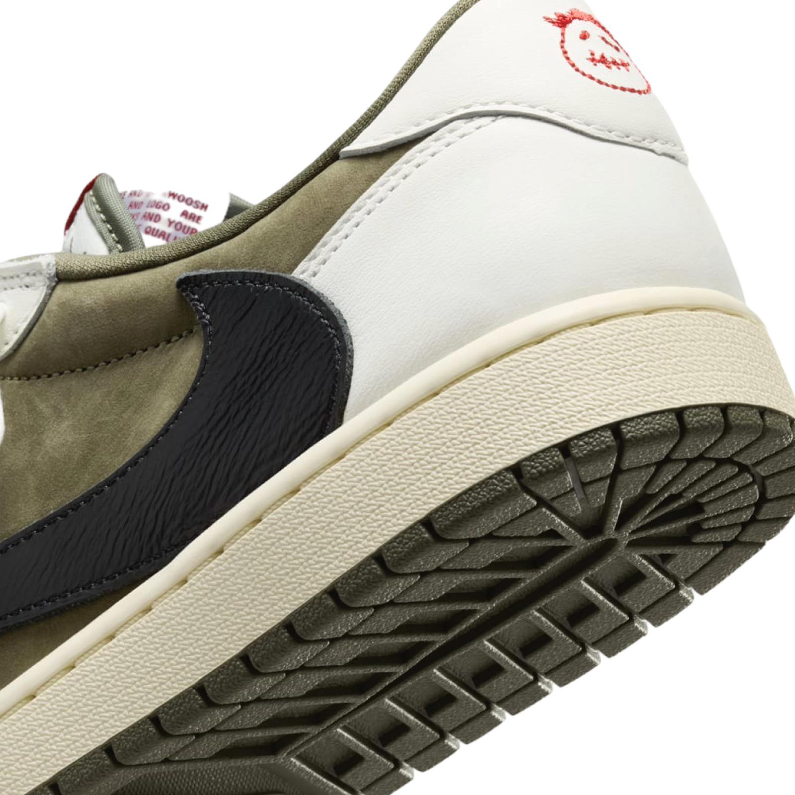 Air Jordan 1 Low OG x Travis Scott Medium Olive Black White DM7866-200