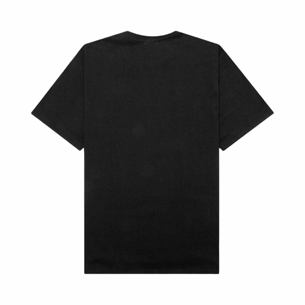 A Bathing Ape Bape College Yellow Camo Black Tee