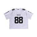 A Bathing Ape Bape SS26 Solid Camo Multi Logo Relaxed Fit Football Jersey White
