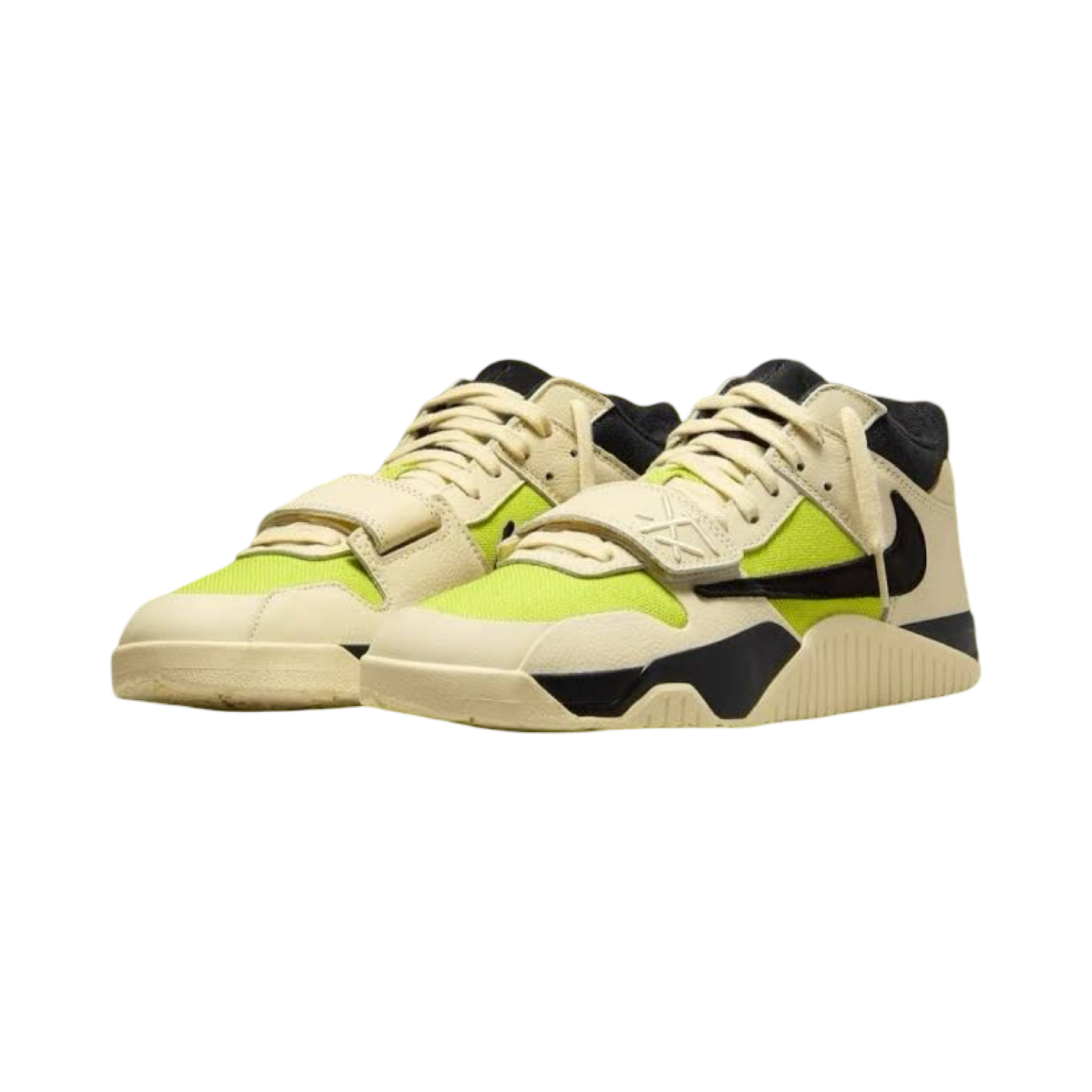 Travis Scott Jumpman Jack Muslin Black Bright Citrus