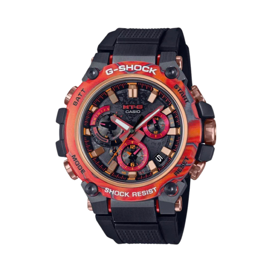 G-Shock MTGB3000FR-1A Flare Red Limited Edition Stainless steel Resin Boxset