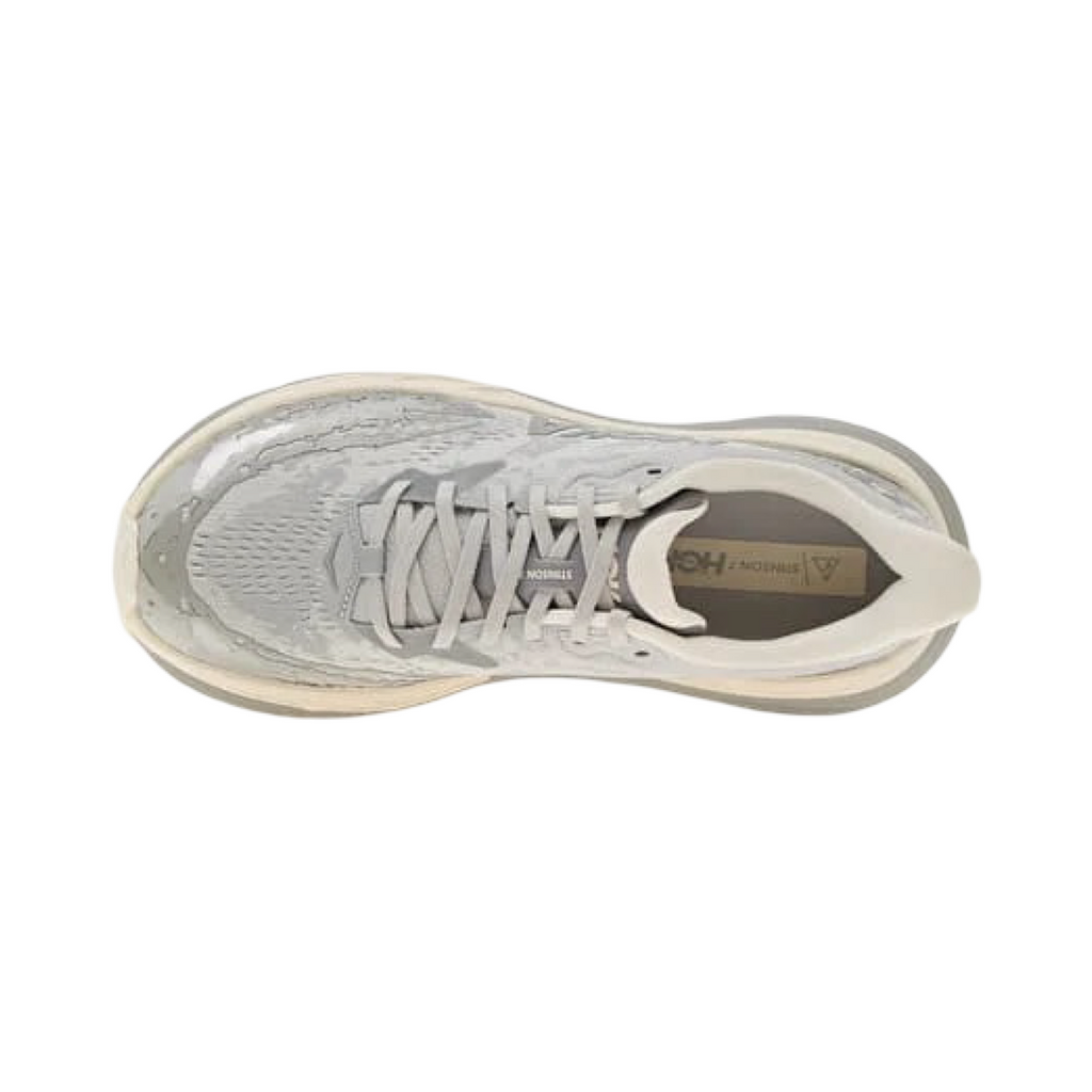 Men's Hoka Stinson 7 Stardust Alabaster Grey