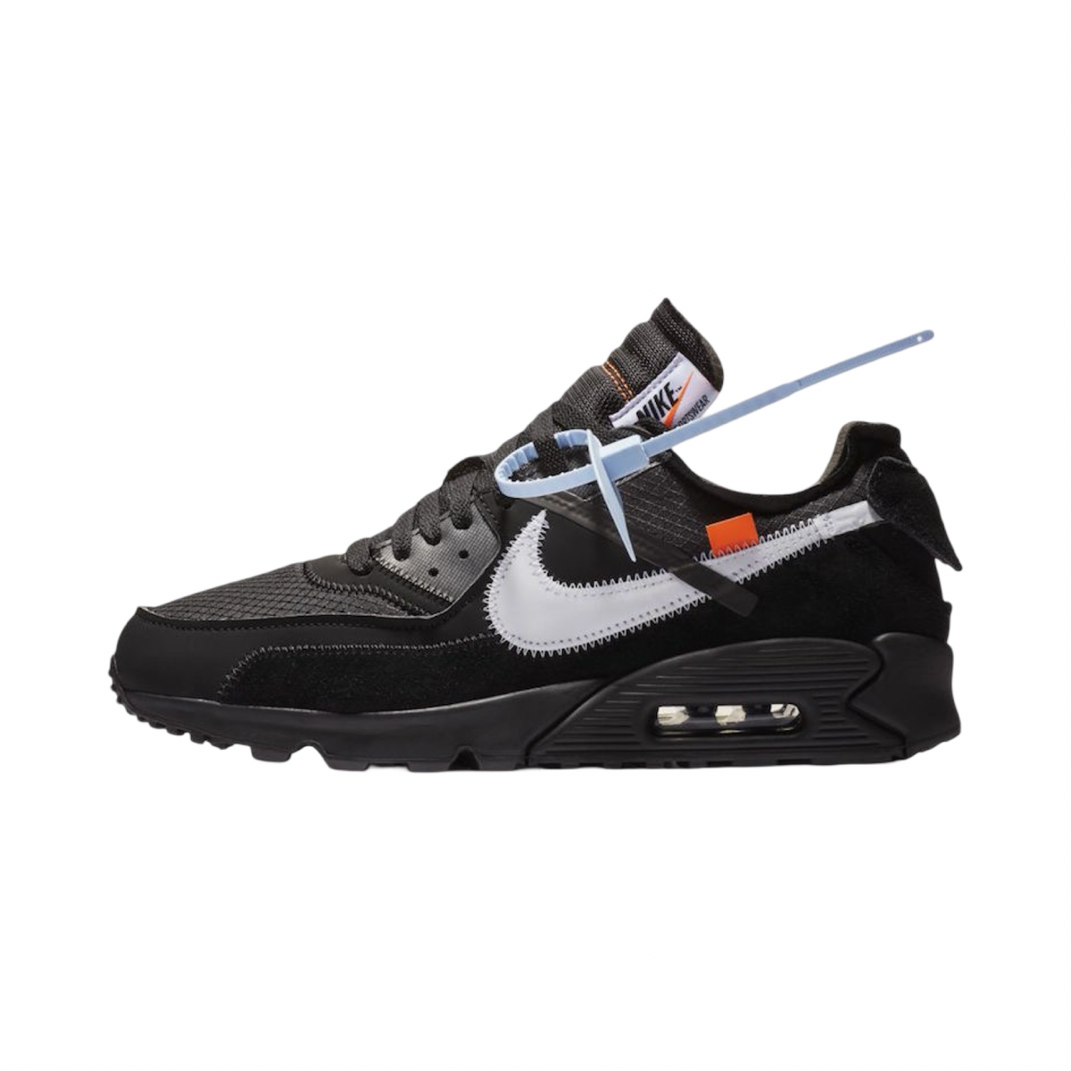OFF-WHITE x Nike Air Max 90 Black Cone White  AA7293-001
