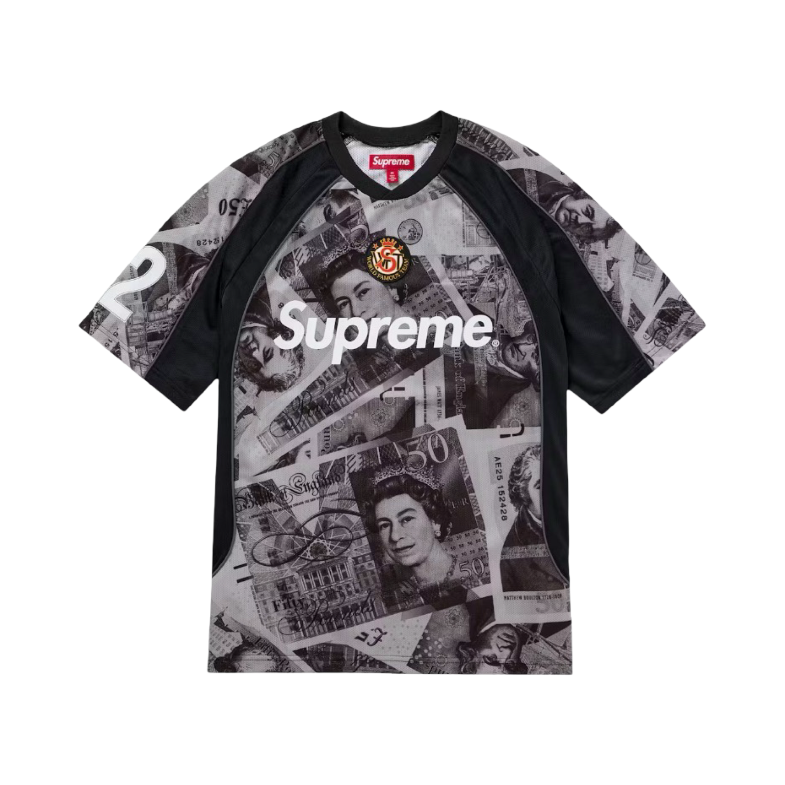 Supreme Pound Football Jersey Black