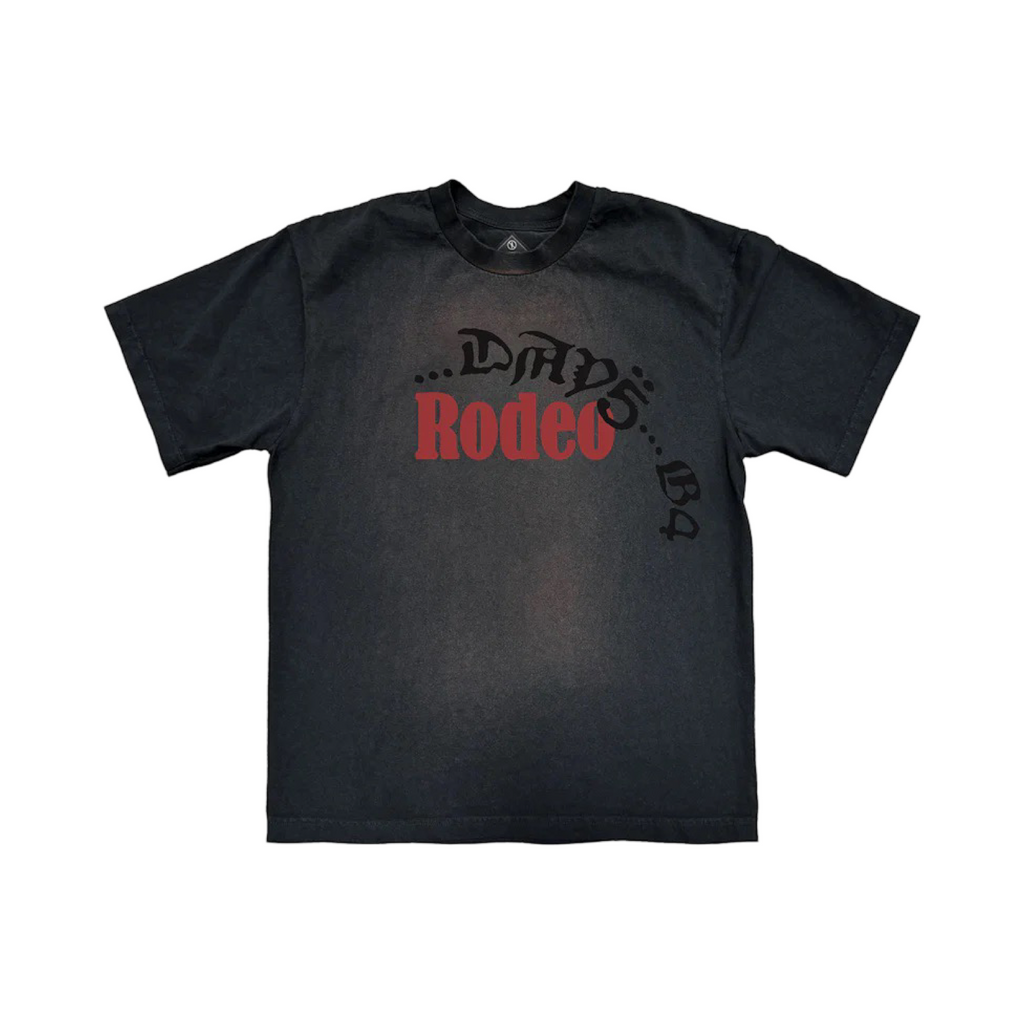 Travis Scott Cactus Jack x Sp5der Days Before Rodeo I Tee Black