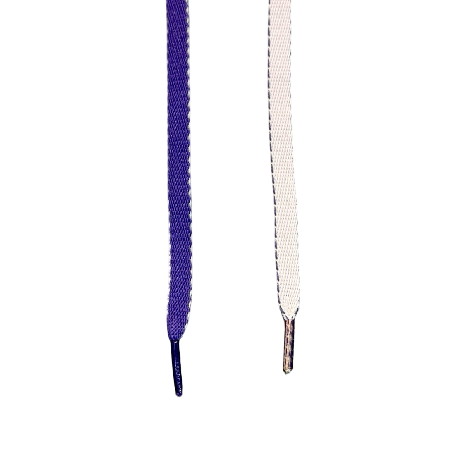 Solemate 110cm Flat Duo Colour Laces - Purple Pink
