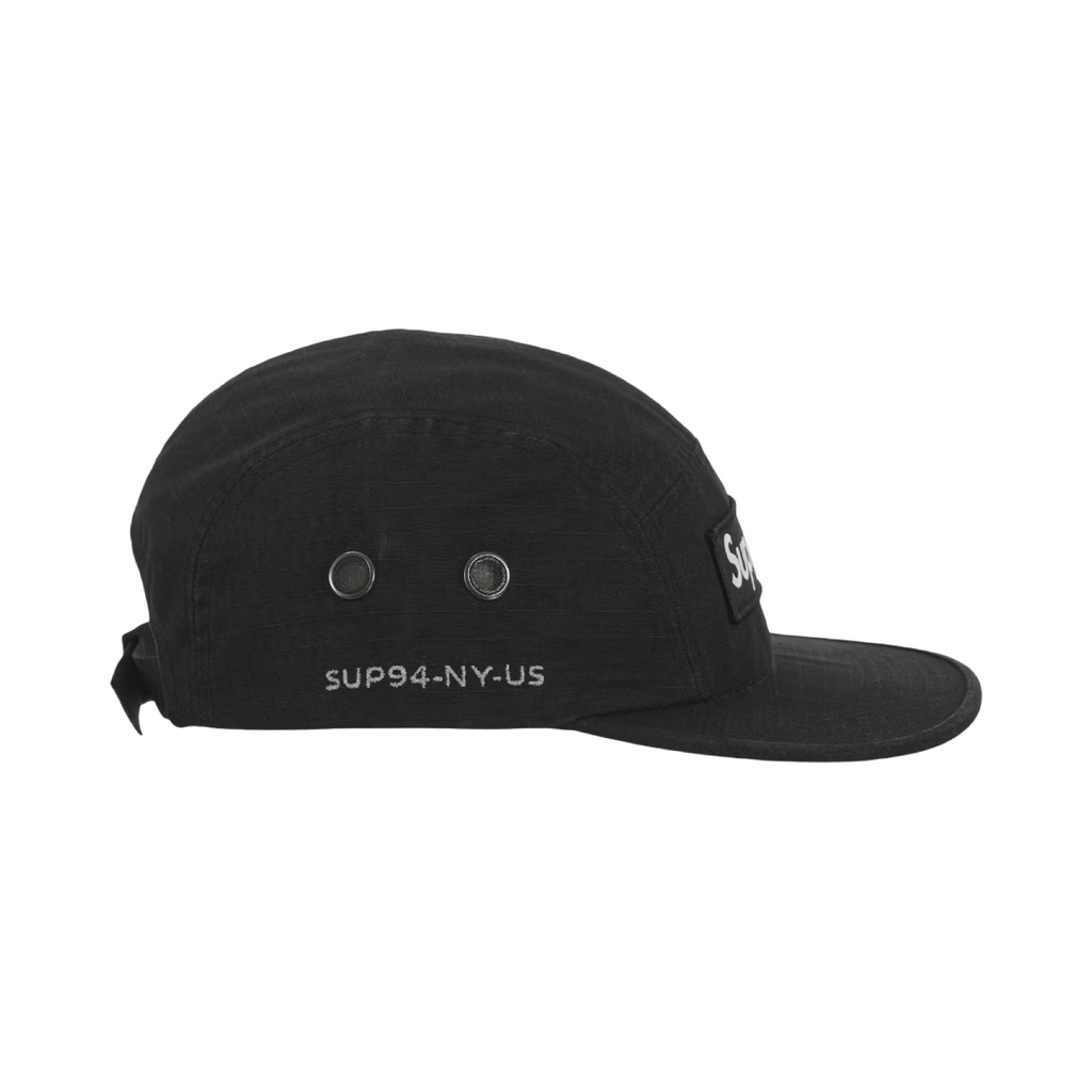 Supreme SS26 Military Camp Cap Black