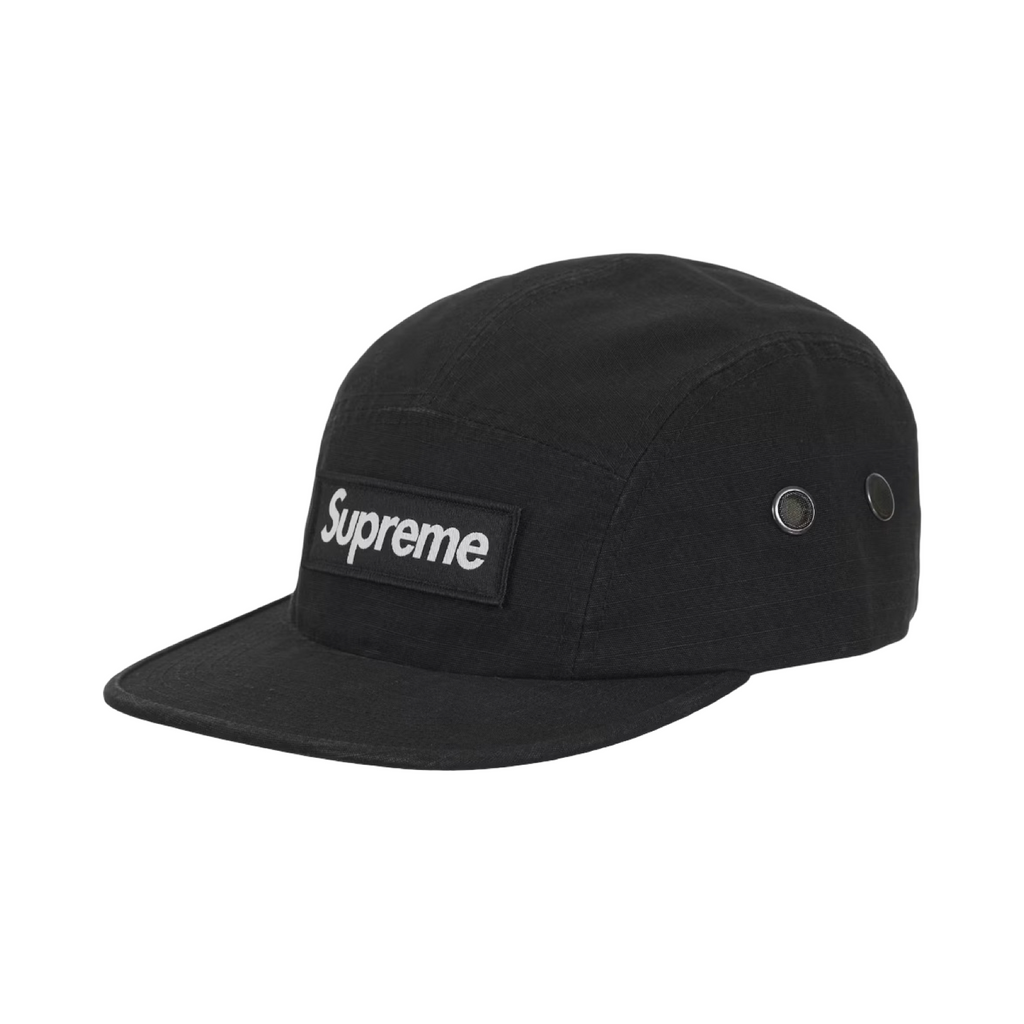 Supreme SS26 Military Camp Cap Black