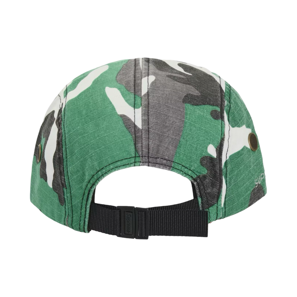 Supreme FW25 Military Camp Cap Green Camo