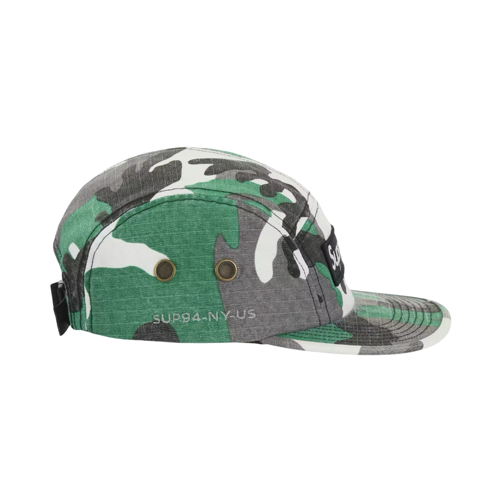 Supreme FW25 Military Camp Cap Green Camo