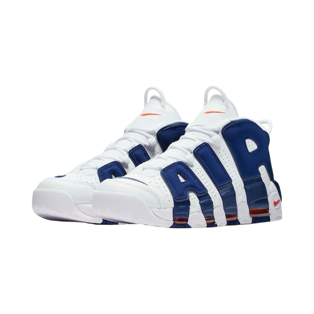 Air More Uptempo '96 'Knicks' White Deep Royal Blue White Deep Royal Blue